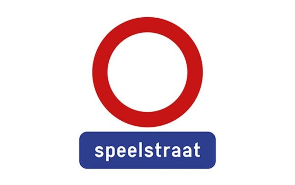 verkeersbord speelstraat